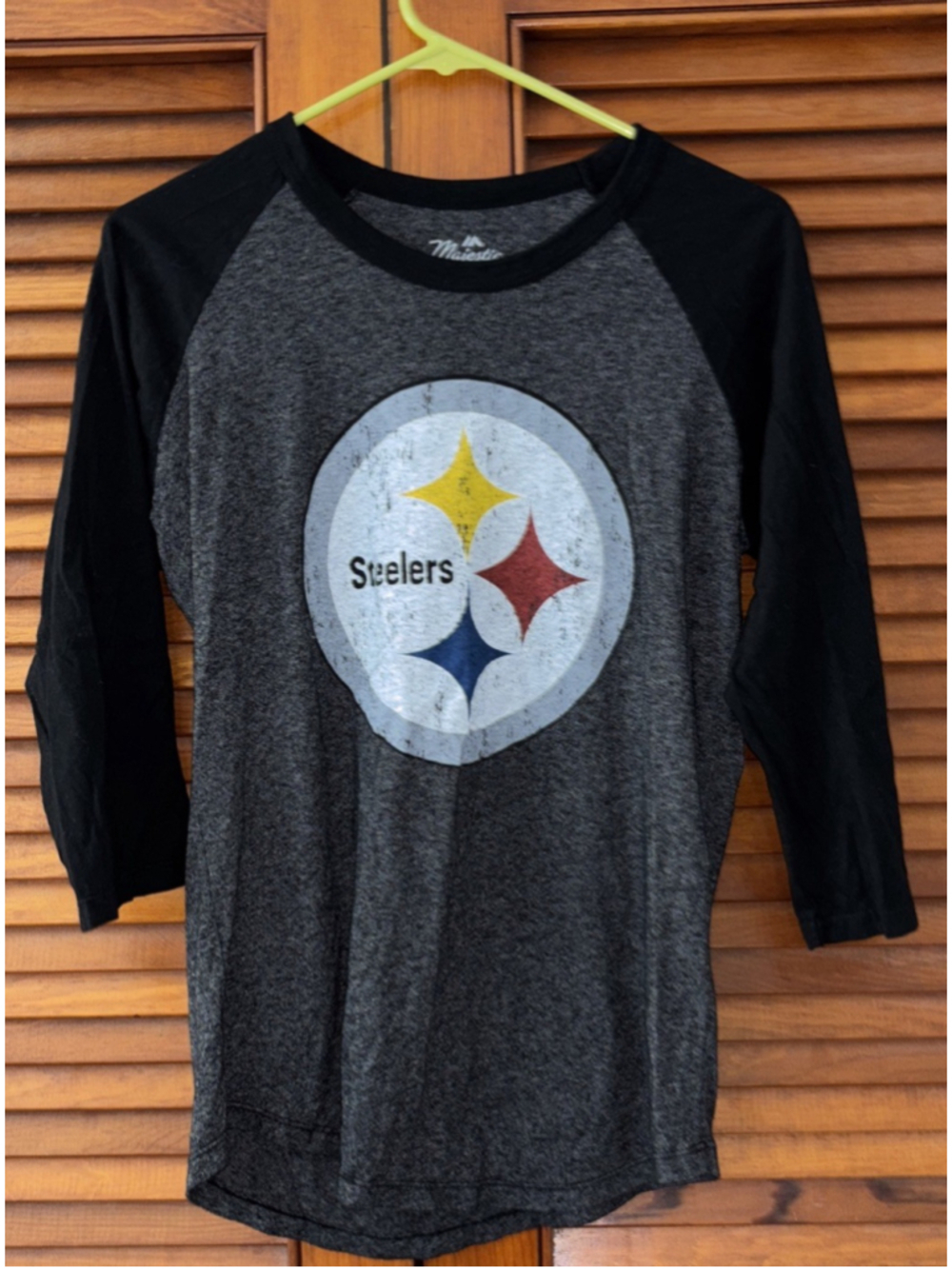 CHASE CLAYPOOL #11 PITTSBURGH STEELERS WOMENS 3/4 SLEEVE SHIRT MEDIUM